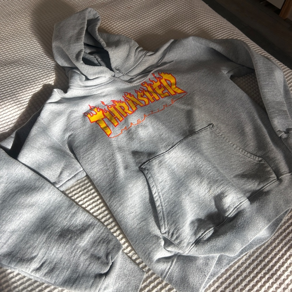 Thrasher Hoodie 
Size: small